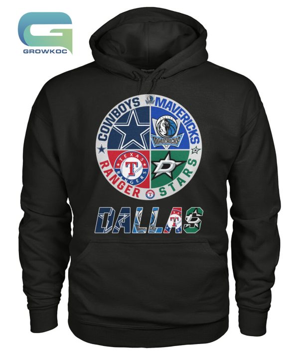 Dallas Cowboys Mavericks Ranger Stars T-Shirt