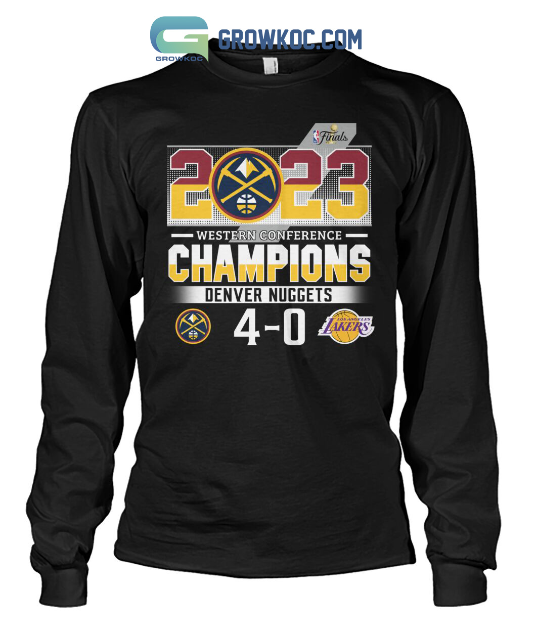 Denver Nuggets 2023 Western Conference Finals Champions T-Shirt
