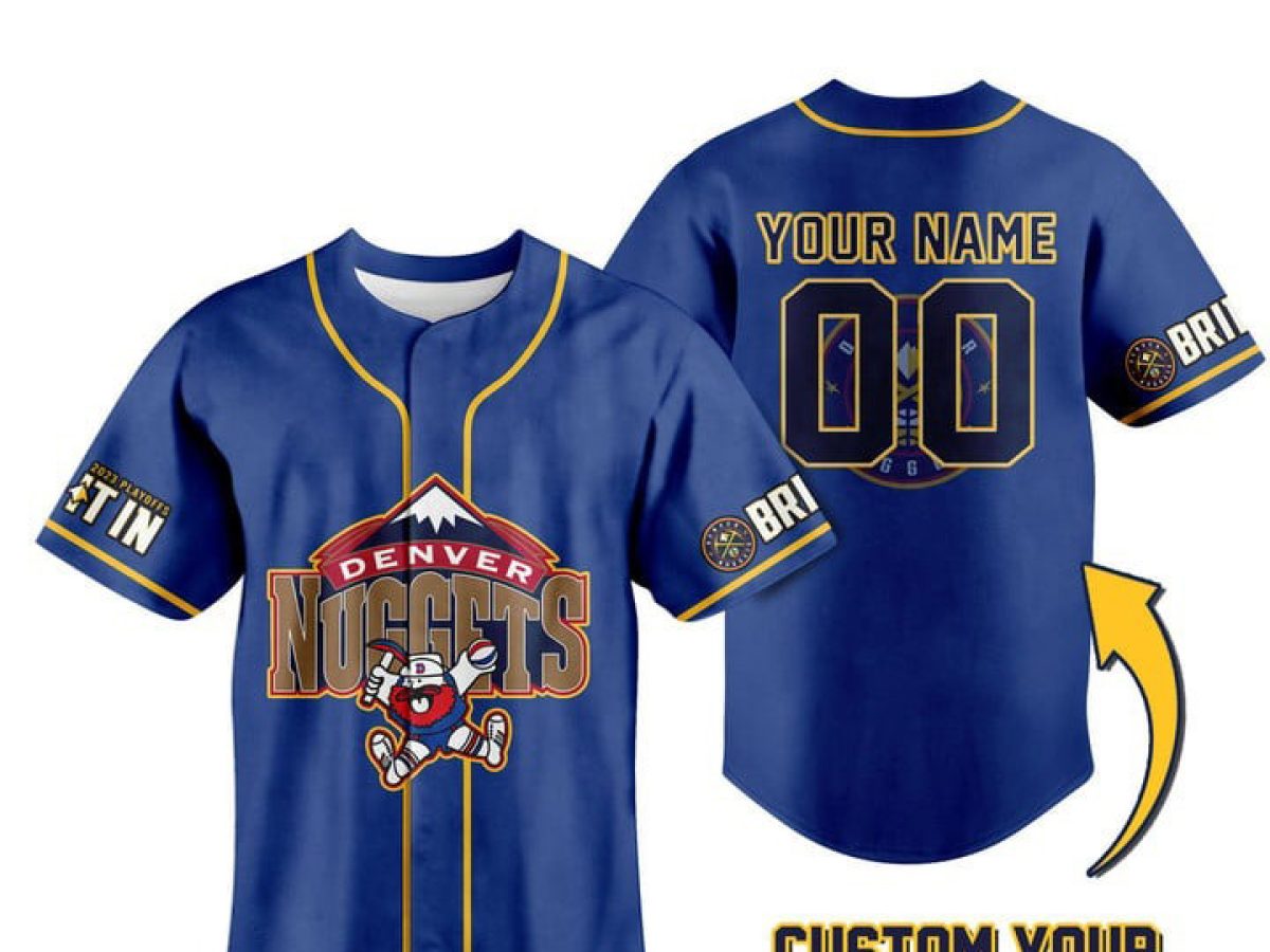 Denver Nuggets Love Team 2023 National Basketball Association Champions  Blue Design Baseball Jersey Gift For Men And Women - Freedomdesign