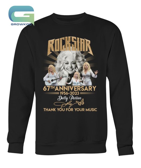 Dolly Parton 67th Anniversary 1956-2023 T-Shirt