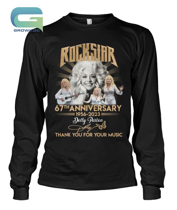 Dolly Parton 67th Anniversary 1956-2023 T-Shirt