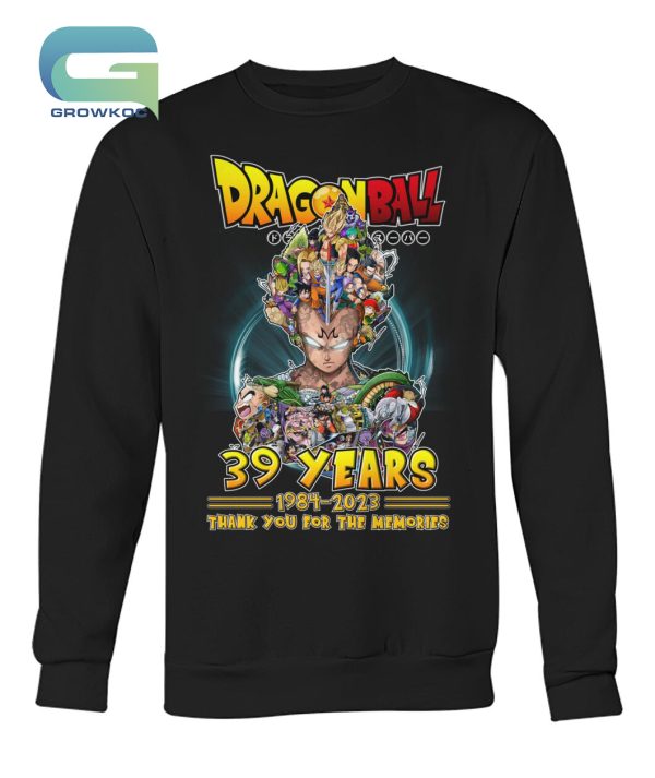 Dragonball 39 Years 1984-2023 T-Shirt