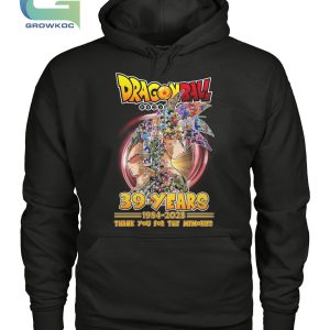 Dragonball 39 Years 1984-2023 Thank You For The Memories T-Shirt