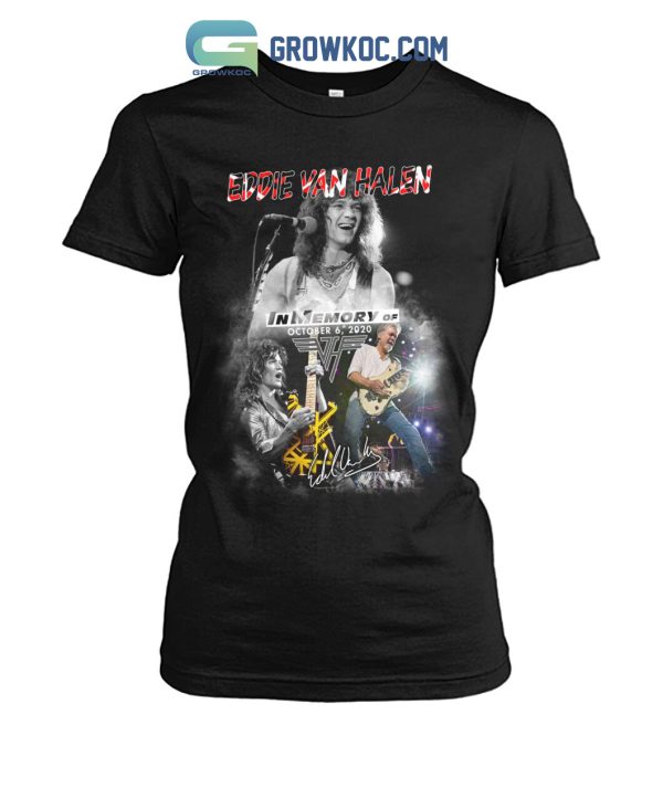 Eddie Van Halen In Memory Of October 6 2020 T-Shirt