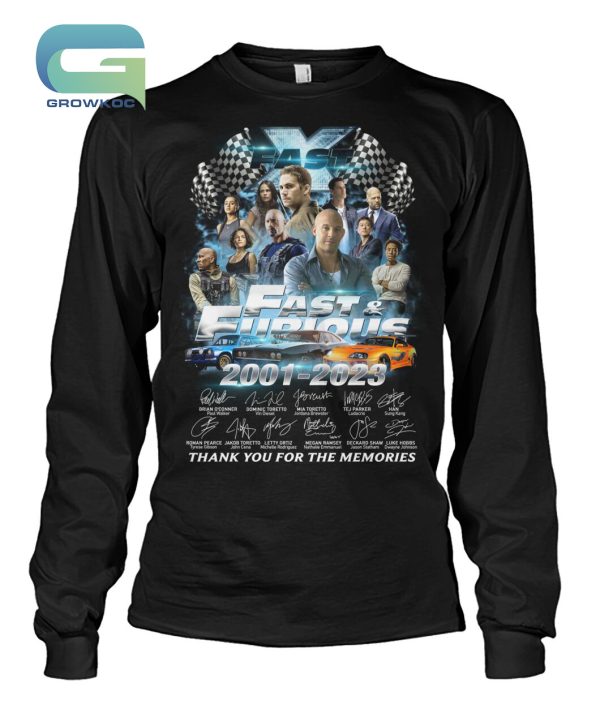 Fast X Fast & Furious 2001-2023 T-Shirt