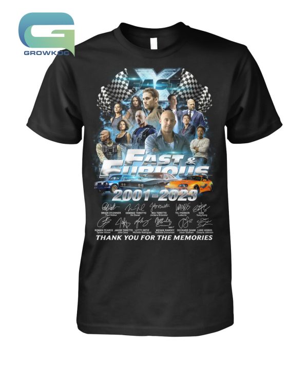 Fast X Fast & Furious 2001-2023 T-Shirt