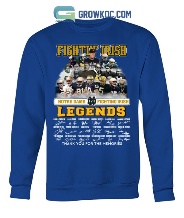 Fightin’ Irish Notre Dame Fighting Irish Legends Team T-Shirt