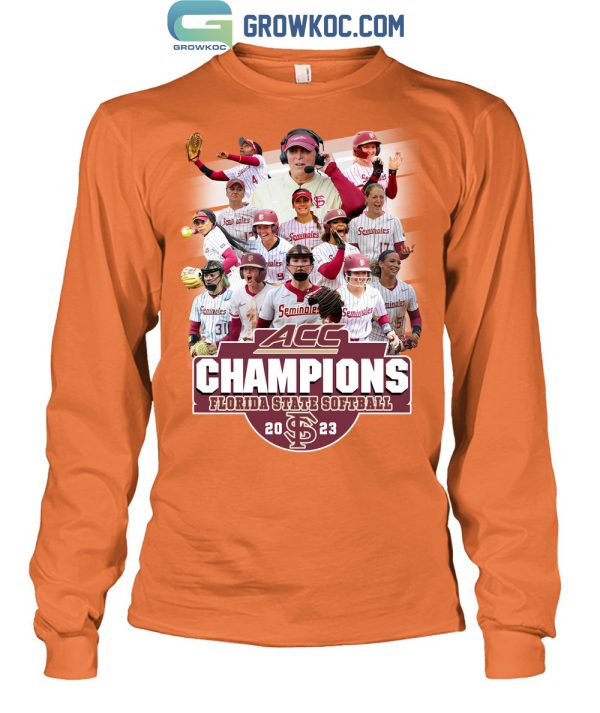 Florida State Softball ACC Champions 2023 T-Shirt