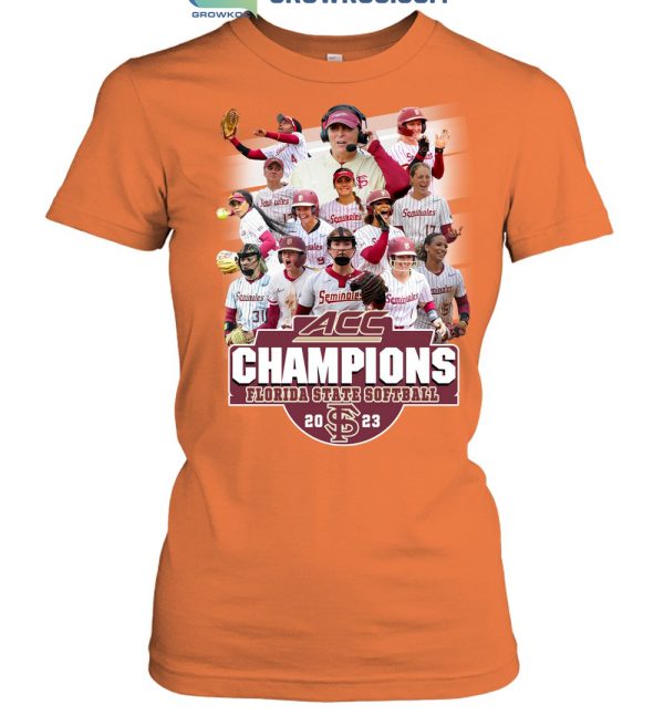 Florida State Softball ACC Champions 2023 T-Shirt