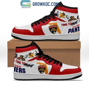 Florida Panthers Time To Hunt NHL Finals Air Jordan 1 Shoes