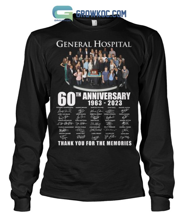 General Hospital 60th Anniversary 1963-2023 T-Shirt