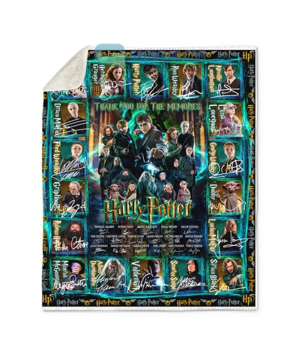 Harry Potter Best Ever Series of Wizard Fleece Blanket, Quilt