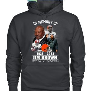 In Memory Of Jim Brown 1936-2023 Cleveland Browns T-Shirt