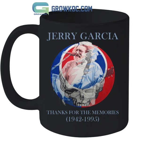 Jerry Garcia 1942-1995 Thanks For The Memories T-Shirt