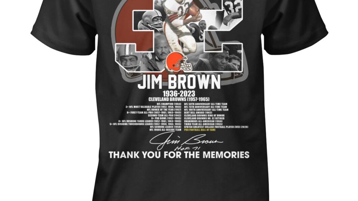 Jim Brown Cleveland Browns NFL Sweatshirt - Medium – The Vintage Store