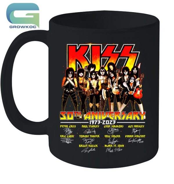 Kiss Band 50th Anniversary 1973-2023 T-Shirt