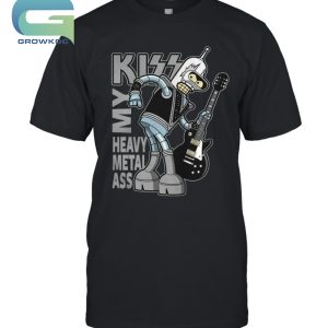 Kiss Band Bender My Heavy Metal Ass T-Shirt