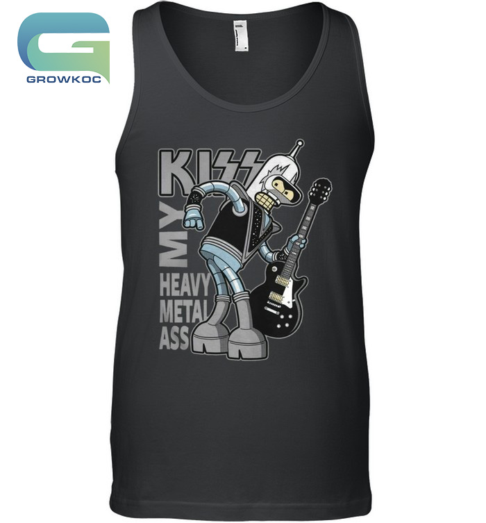 Kiss Band Bender My Ass - Metal Growkoc Heavy T-Shirt