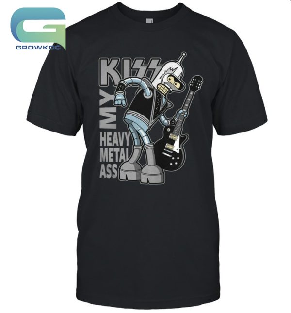 Kiss Band Bender My Heavy Metal Ass T-Shirt