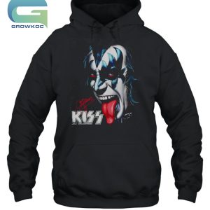Kiss Band Joker Face Signature T-Shirt