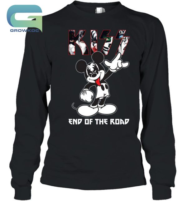 Kiss Band Mix Mickey End Of The Road T-Shirt