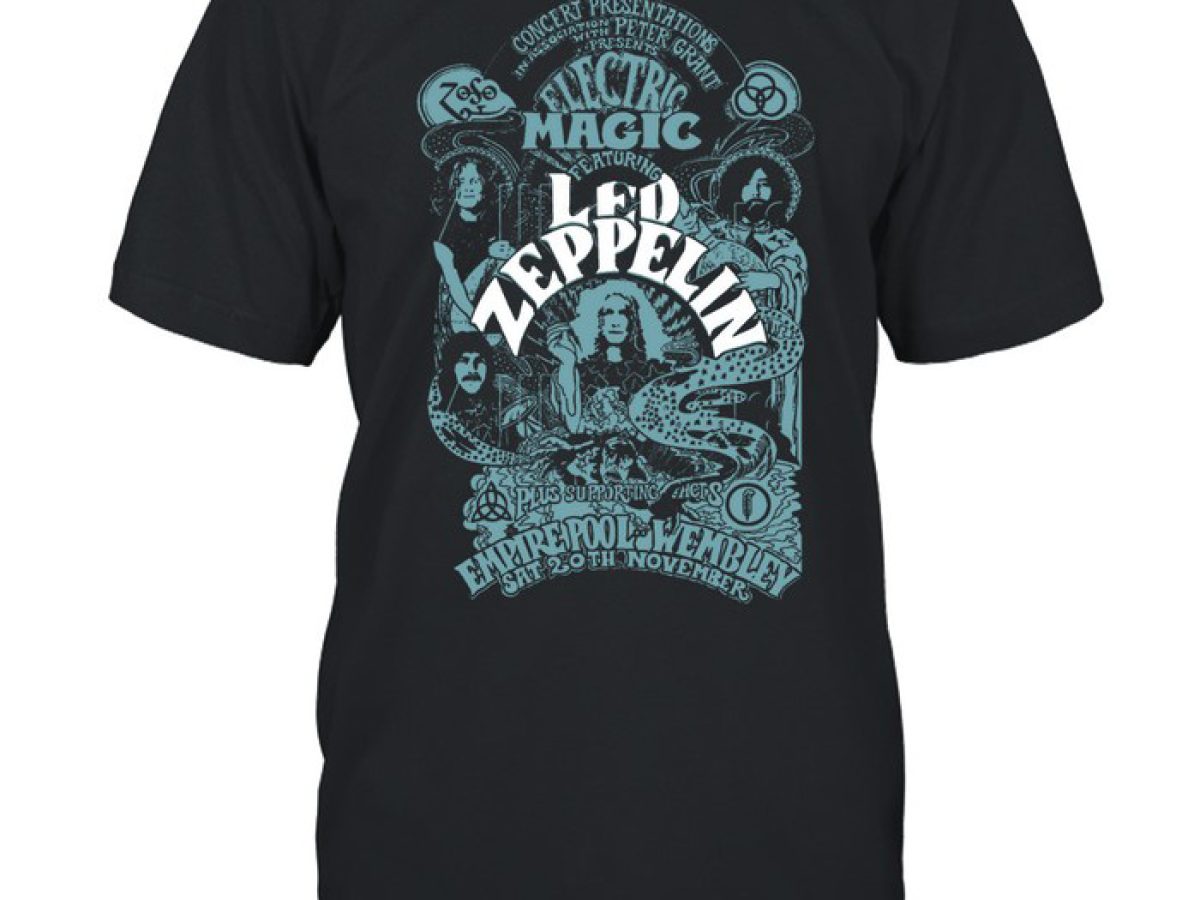 led zeppelin electric magic shirt