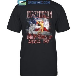 Led Zeppelin United State Of America 1977 T-Shirt