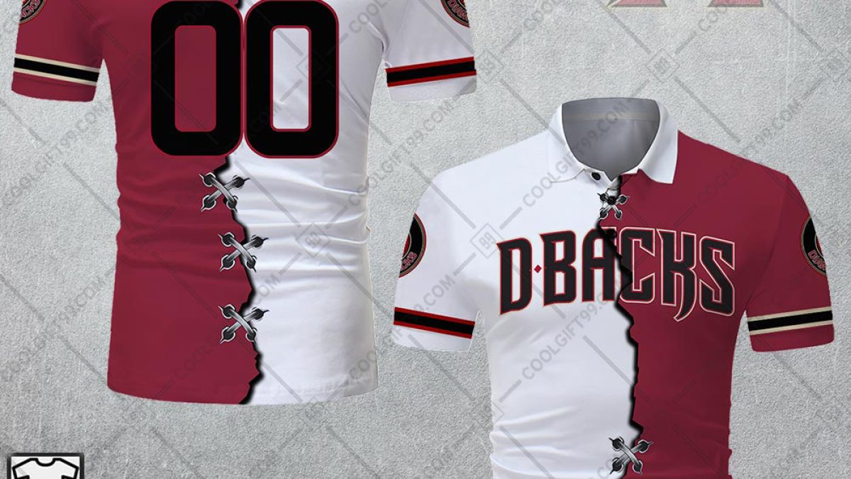 Arizona Diamondbacks Mascots MLB Personalized Name Number Baseball Jersey