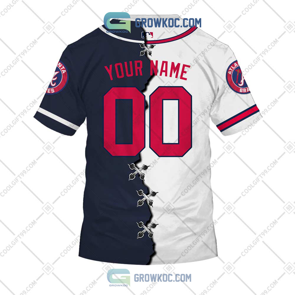 Personalized MLB Atlanta Braves 3D Hoodie - T-shirts Low Price