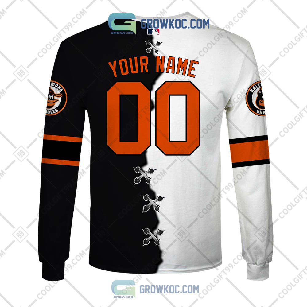 MLB Baltimore Orioles Mix Jersey Personalized Style Polo Shirt