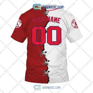 Boston Red Sox MLB Major League Baseball Custom Name & Number Baseball  Jersey