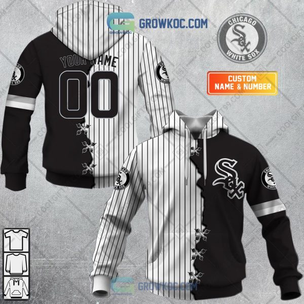 MLB Chicago White Sox Mix Jersey Custom Personalized Hoodie Shirt