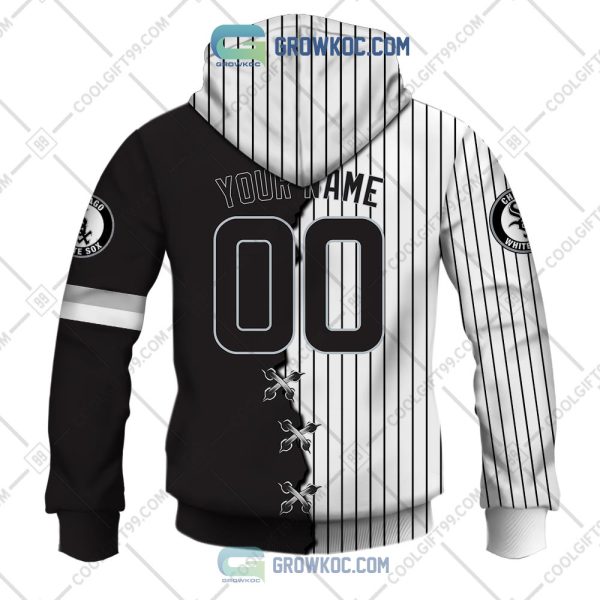 MLB Chicago White Sox Mix Jersey Custom Personalized Hoodie Shirt