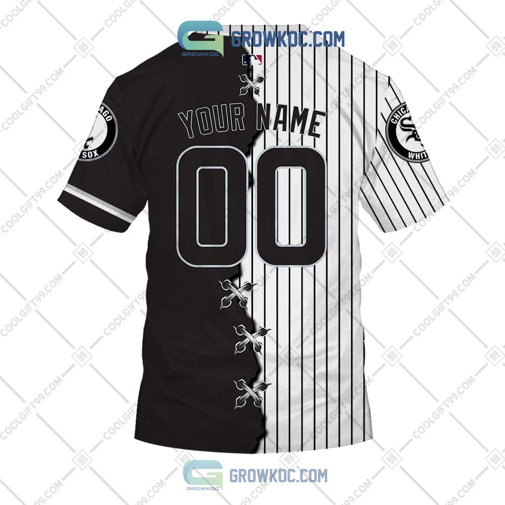 MLB Chicago White Sox Mix Jersey Custom Personalized Hoodie Shirt