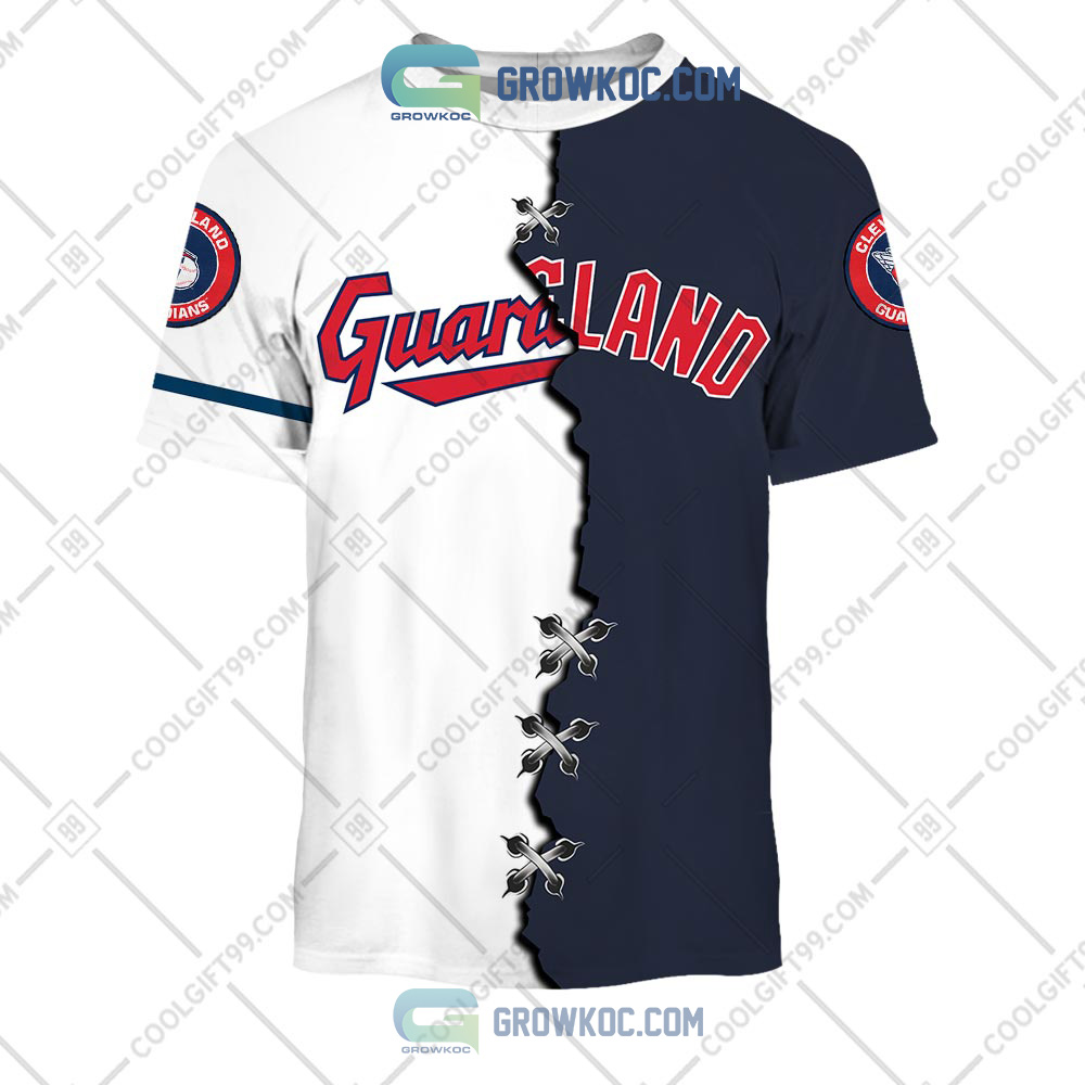 Cleveland Guardians MLB Personalized Mix Baseball Jersey - Growkoc