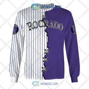 Colorado Rockies MLB Personalized Mix Baseball Jersey - Growkoc