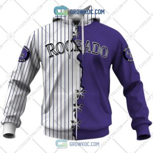 MLB Colorado Rockies Mix Jersey Personalized Style Polo Shirt - Growkoc