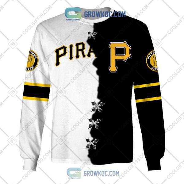 MLB Pittsburgh Pirates Mix Jersey Custom Personalized Hoodie Shirt