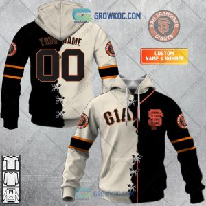 MLB San Francisco Giants Mix Jersey Custom Personalized Hoodie Shirt