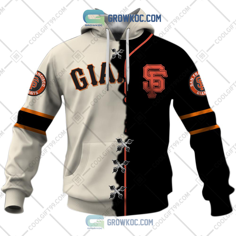 MLB San Francisco Giants Mix Jersey Custom Personalized Hoodie