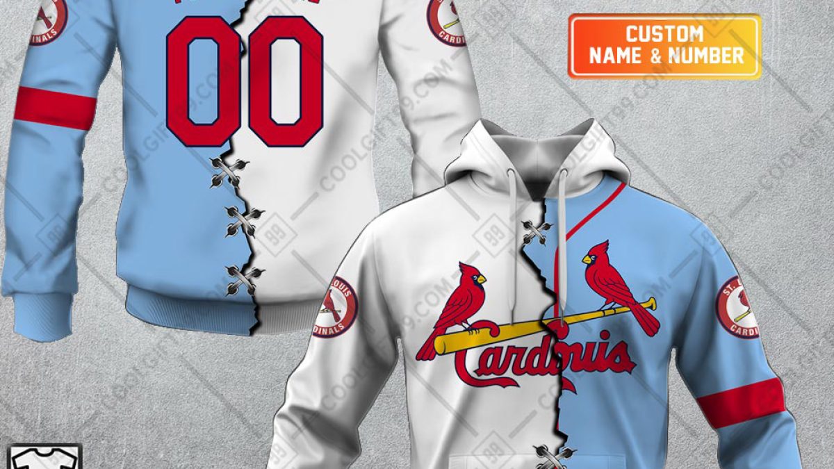 St. Louis Cardinals All Time Greats All Over Print 3D Hoodie For