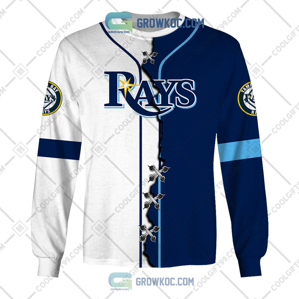 Tampa Bay Rays MLB Personalized Mix Baseball Jersey - Growkoc