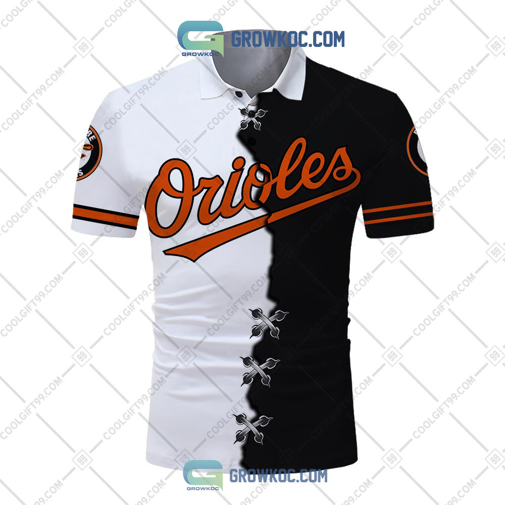 Best Selling Product] Custom MLB Baltimore Orioles Mix jersey Style Polo  Shirt