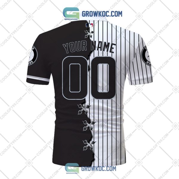 MLB Chicago White Sox Mix Jersey Personalized Style Polo Shirt