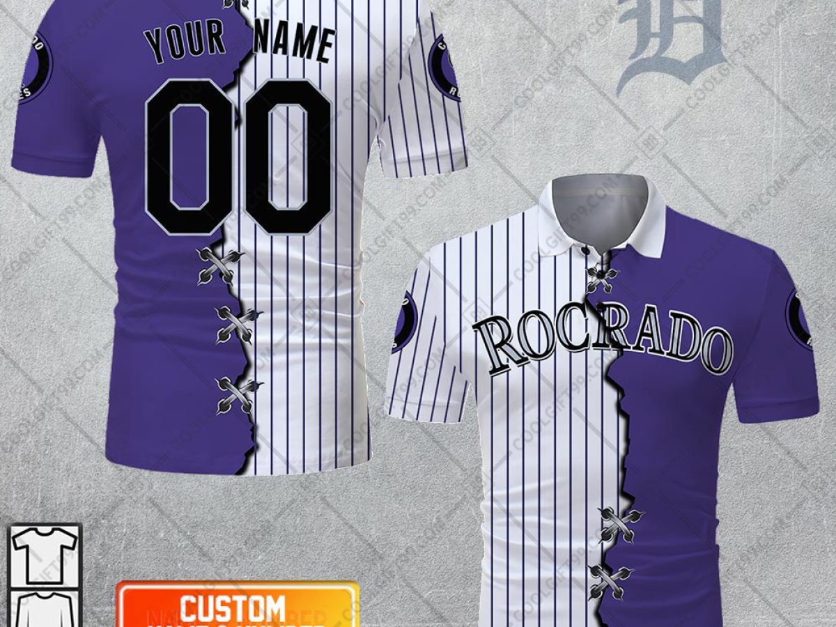 Top-selling Item] Colorado Rockies Home Blank 3D Unisex Jersey - White