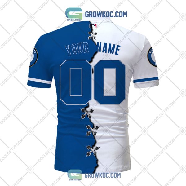 MLB Kansas City Royals Mix Jersey Personalized Style Polo Shirt