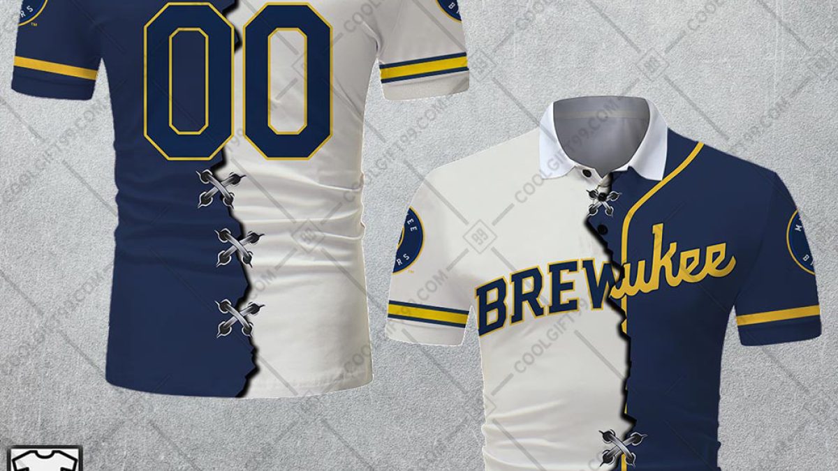 Milwaukee Brewers Personalized Polo Shirts - Peto Rugs