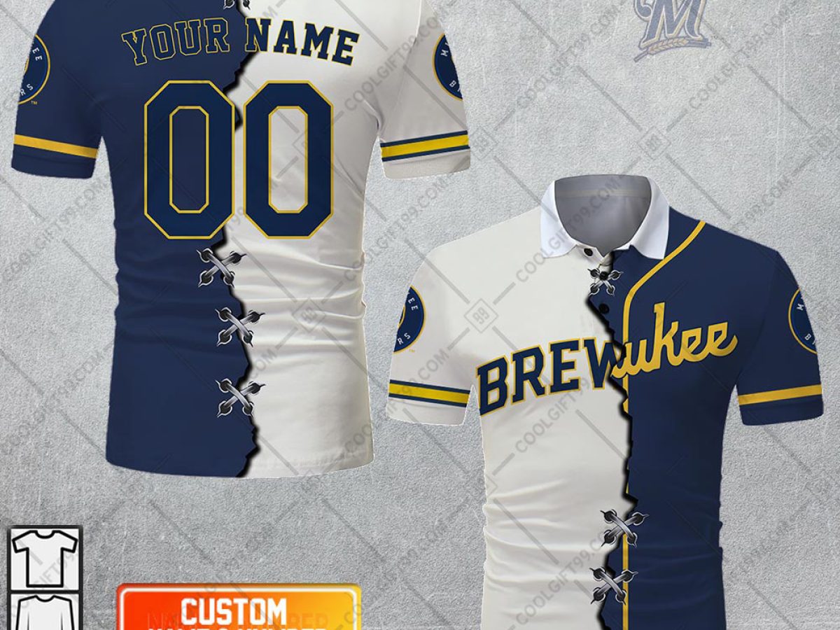 Baseball Milwaukee Brewers Customized Number Kit for 2020-Present Home  Alternate Jersey – Customize Sports