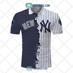 MLB New York Yankees Mix Jersey Personalized Style Polo Shirt