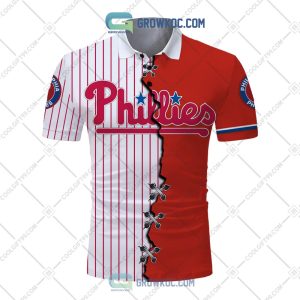 MLB Philadelphia Phillies Mix Jersey Personalized Style Polo Shirt